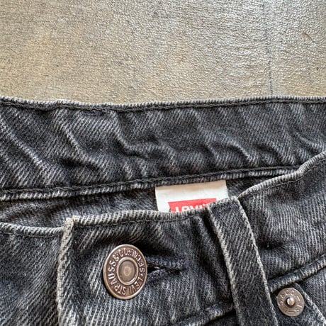 VINTAGE USA MADE LEVIS 505 ブラック 32×34
