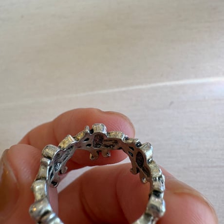 vintage silver 天使モチーフ リング