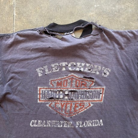 vintage Harley Davidson ボロTEE