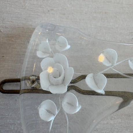 antique スケルトン ヘアクリップ