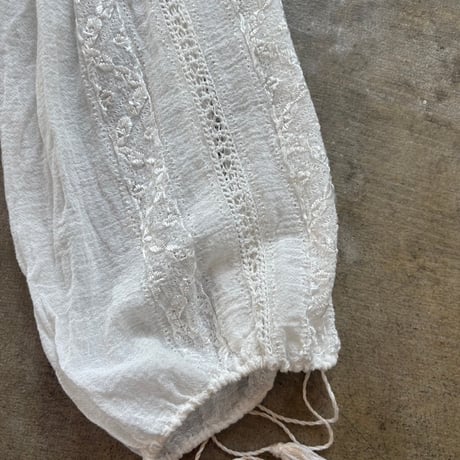 60s vintage 民族 刺繍 ブラウス