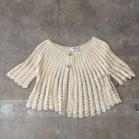 Talbots Hand Knit 鍵網カーディガン