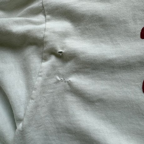90s USA製 STROUD'S RESTAURANT &BAR 袖ロゴ入り ロンTEE