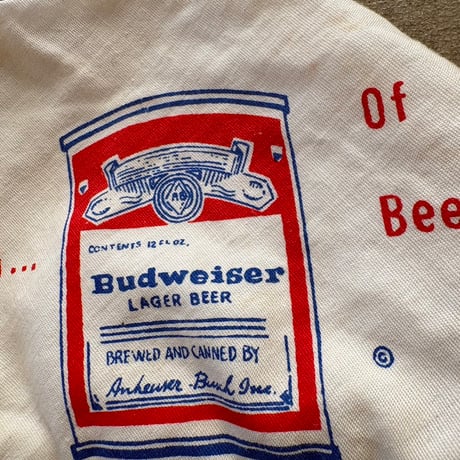 vintage budweiser kids ハット