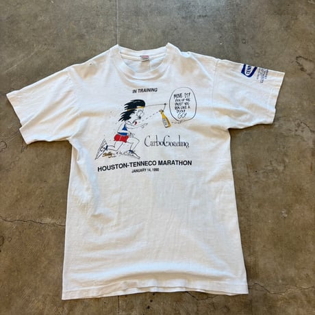 90s FRUIT OF THE LOOM USA made マラソンTEE