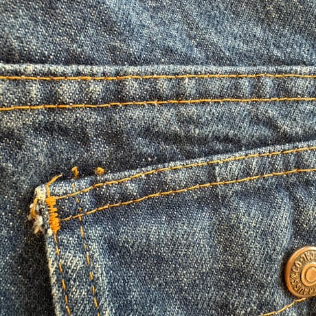 1970s Levis オレンジタブ ブッシュパンツ デニム ショート丈