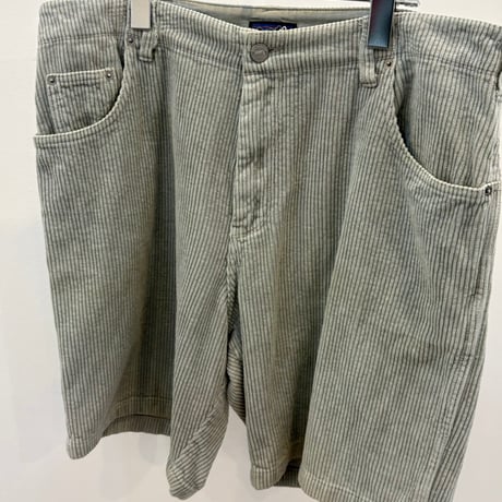 Patagonia 2000年製　コーデュロイ　ショートパンツ　グレー