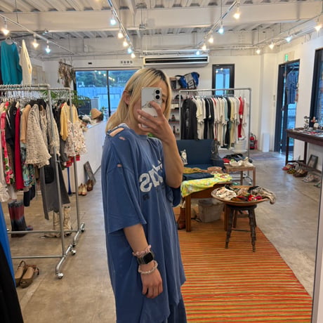 90s adidas SOCCER ボロTEE