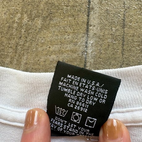 90s MADE IN USA NO FEAR プリントTEE