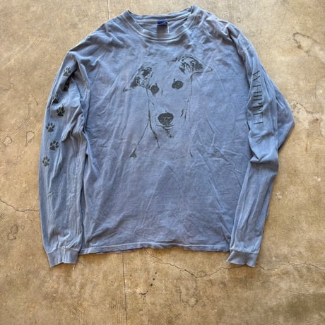 WHIPPET 袖プリ アニマルロンTEE