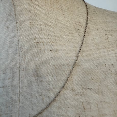 vintage シルバー チェーン ネックレス