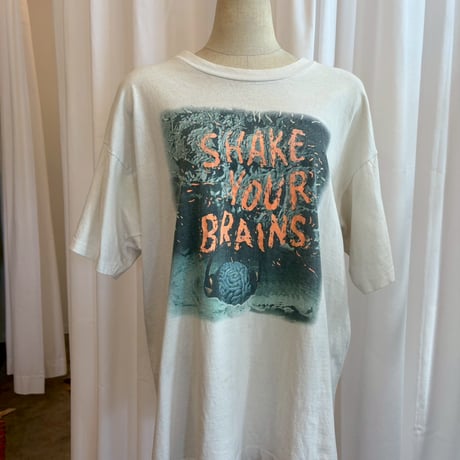 90s shock wave shake your brains TEE sizeXL