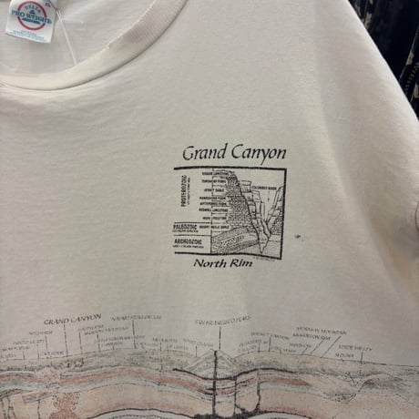 グランドキャニオン　地層　ボロTEE