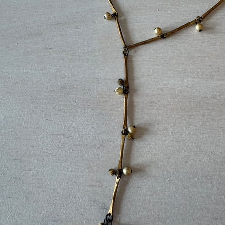 antique 木の実 ネックレス