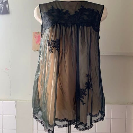VINTAGE レース　チュニック