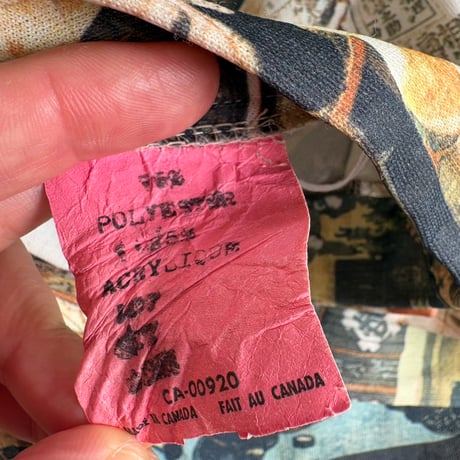 Canada made 和柄ロングスカート