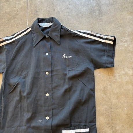 Hilton 60-70s USA Twi-Liters チェーンステッチ ボーリングシャツ
