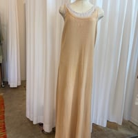 JESELLE コットン×レーヨン ニットキャミ ワンピース