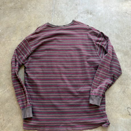 MADE IN U.S.A ラルフローレン　ボーダーロンTEE