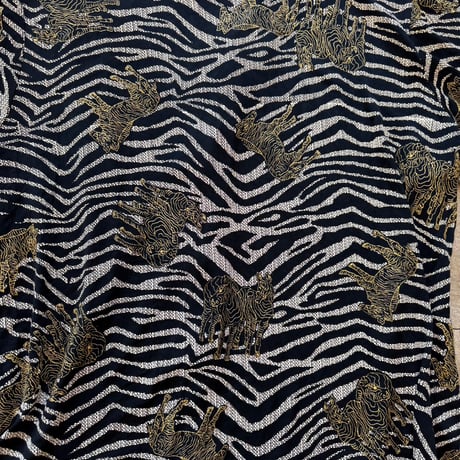 MADE IN U.S.A Aspeed ゼブラ総柄 ロングシャツ