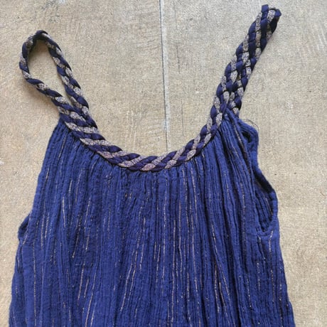 vintage 70s like インド綿　ドレス