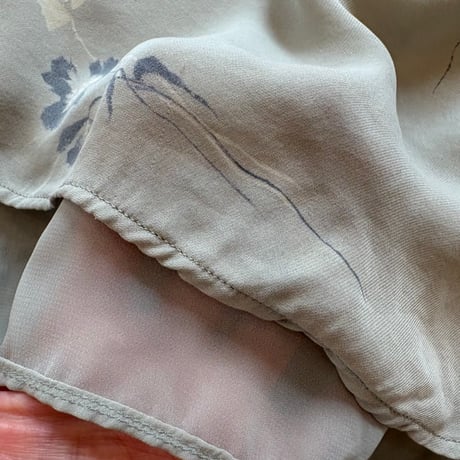 RALPH LAUREN SILK100 花柄スカート