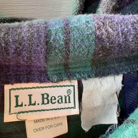 L.L Bean MADE IN USA フード付き ロンTEE