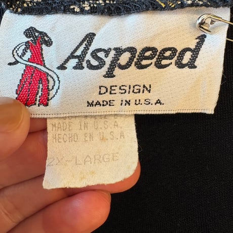 MADE IN U.S.A Aspeed ゼブラ総柄 ロングシャツ