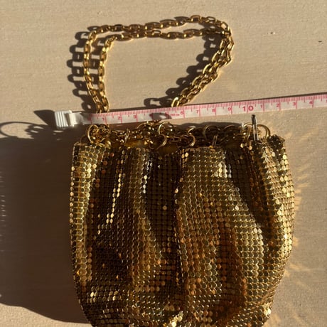 Vintage ゴールドカラー チェーンBAG