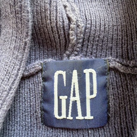 90's old gap コットン　フード付き　ニット