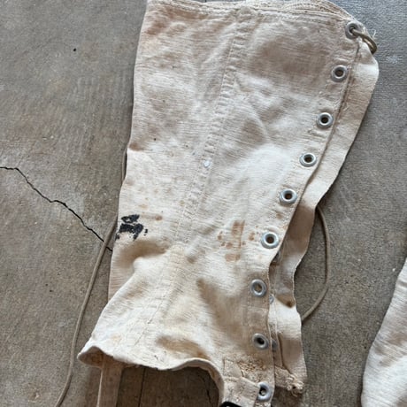 50s antique NY made ブーツ アーム カバー