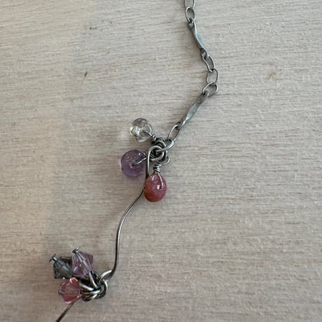 antique ジューシー ビーズ ネックレス