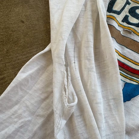 VINTAGE Budweiser ロゴ入り ボロ ロンTEE