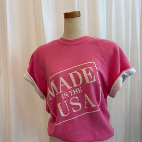 MADE IN THE USA プリント　半袖SWT