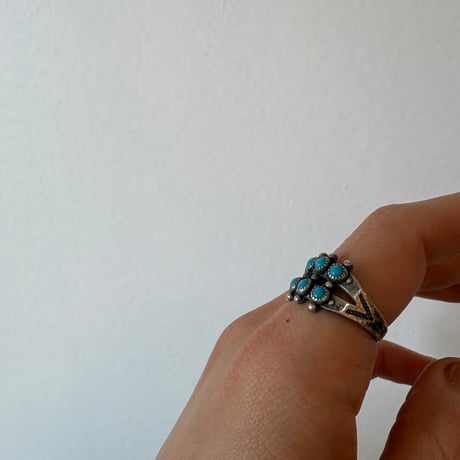 STERLING SILVER ズニ族 リング