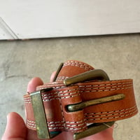 vintage レザーベルト
