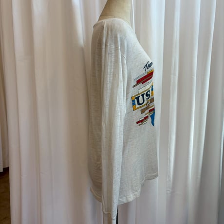 VINTAGE Budweiser ロゴ入り ボロ ロンTEE