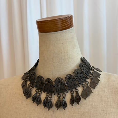 antique silver 925 チョーカー