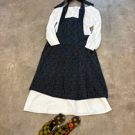 20s antique calico apron