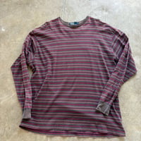 MADE IN U.S.A ラルフローレン　ボーダーロンTEE