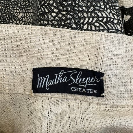 50s usa made クラゲ柄 貝殻装飾 ハンドメイド スカート