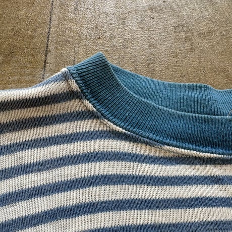 ５０s VINTAGE ボーダー　半袖　ニット