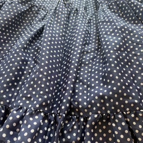 euro made Polka dot skirt