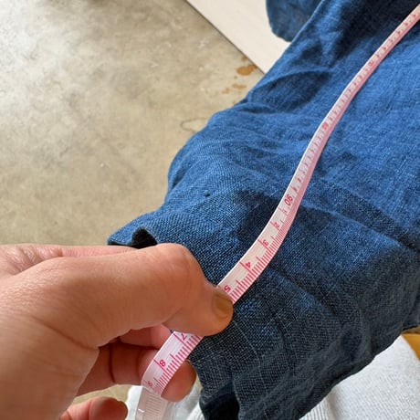 RALPH LAUREN LINEN100 スラックスパンツ