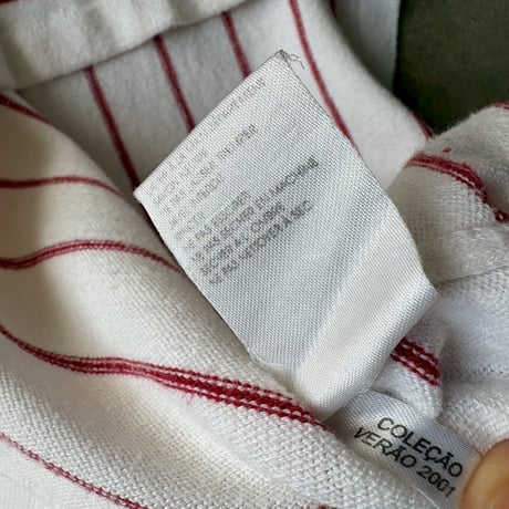 LACOSTE ボーダー　ニットタンク