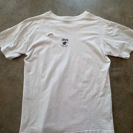 80s old stussy 黒タグ　ストックロゴTEE