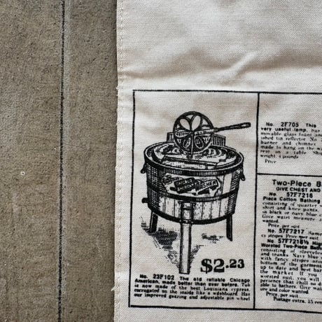 MADE IN TAIWAN antique トートBAG