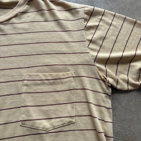 80s vintage ボーダー TEE
