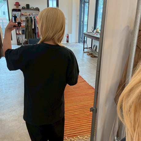 Supreme MADE IN U.S.A　BLACK TEE