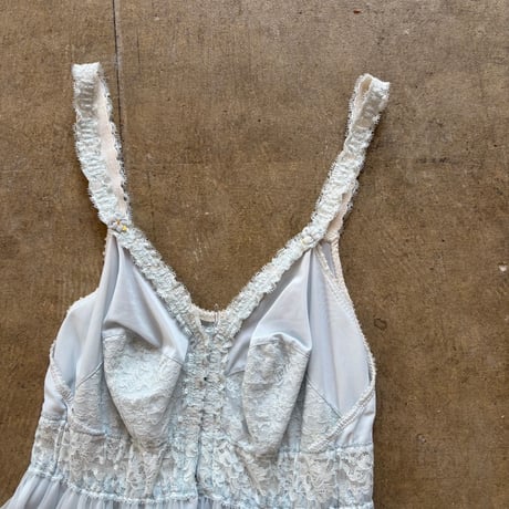 50s antique ランジェリー　キャミソールドレス